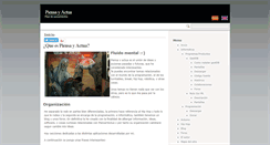 Desktop Screenshot of piensayactua.com