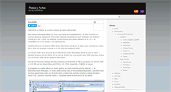 Desktop Screenshot of gestdb.piensayactua.com